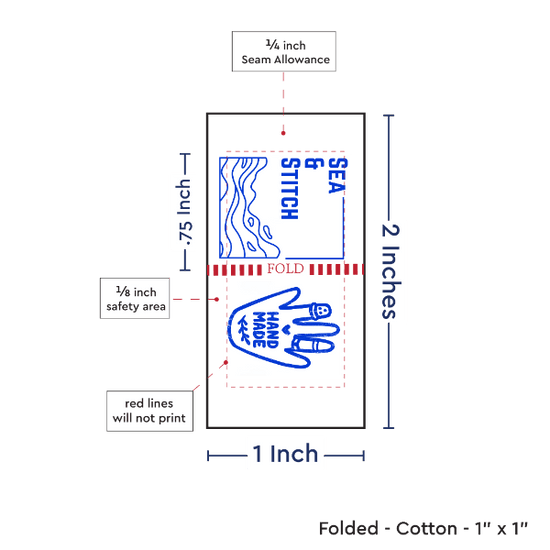 PPLR_HIDDEN_PRODUCT Print Your Logo or Image on FOLDED Cotton Tags
