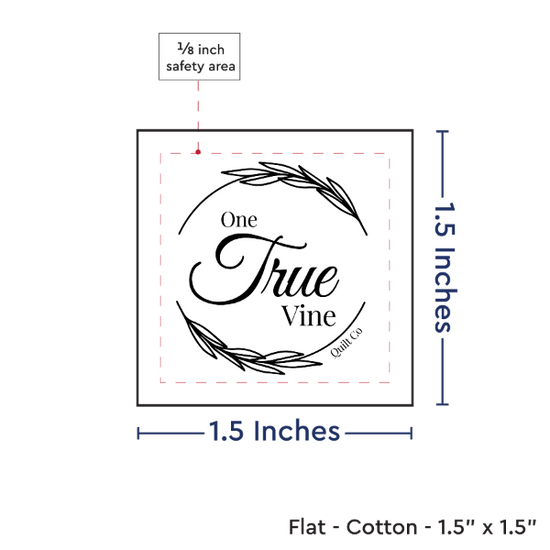 PPLR_HIDDEN_PRODUCT Print your Logo or Image on FLAT Cotton Tags