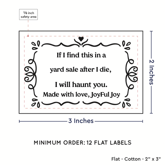 PPLR_HIDDEN_PRODUCT Swirl Accent Border (2"x3" Cotton - 12 labels/set)