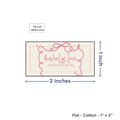 PPLR_HIDDEN_PRODUCT Print your Logo or Image on FLAT Cotton Tags