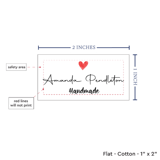 PPLR_HIDDEN_PRODUCT Simple Heart (2"x1"-Cotton)
