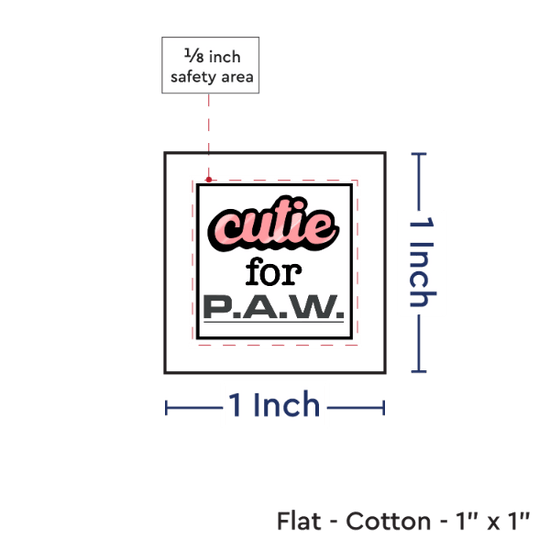 PPLR_HIDDEN_PRODUCT Print your Logo or Image on FLAT Cotton Tags