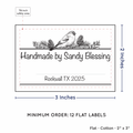 PPLR_HIDDEN_PRODUCT Winter Birds with Fill in Blanks (2"x3" Cotton - 12 labels/set)