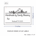 PPLR_HIDDEN_PRODUCT Winter Birds with Fill in Blanks (2"x3" Cotton - 12 labels/set)
