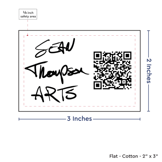 PPLR_HIDDEN_PRODUCT Print your Logo or Image on FLAT Cotton Tags