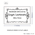PPLR_HIDDEN_PRODUCT Swirl Accent Border (2"x3" Cotton - 12 labels/set)