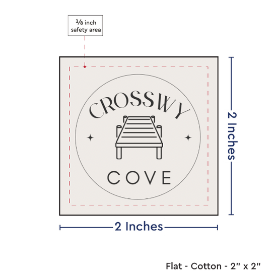 PPLR_HIDDEN_PRODUCT Print your Logo or Image on FLAT Cotton Tags