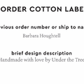 PPLR_HIDDEN_PRODUCT Reorder Previous Label Design - COTTON