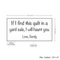 PPLR_HIDDEN_PRODUCT Text Only Medium Large Label (1.5"x3"-Cotton)