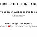 PPLR_HIDDEN_PRODUCT Reorder Previous Label Design - COTTON