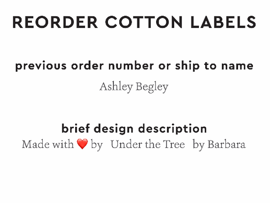 PPLR_HIDDEN_PRODUCT Reorder Previous Label Design - COTTON