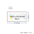 PPLR_HIDDEN_PRODUCT Print your Logo or Image on FLAT Cotton Tags