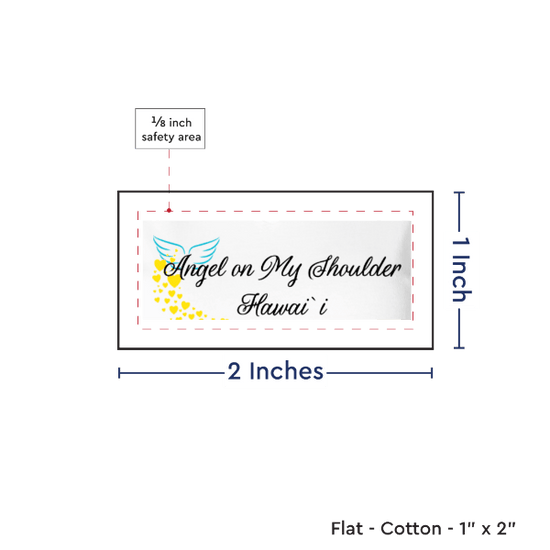 PPLR_HIDDEN_PRODUCT Print your Logo or Image on FLAT Cotton Tags