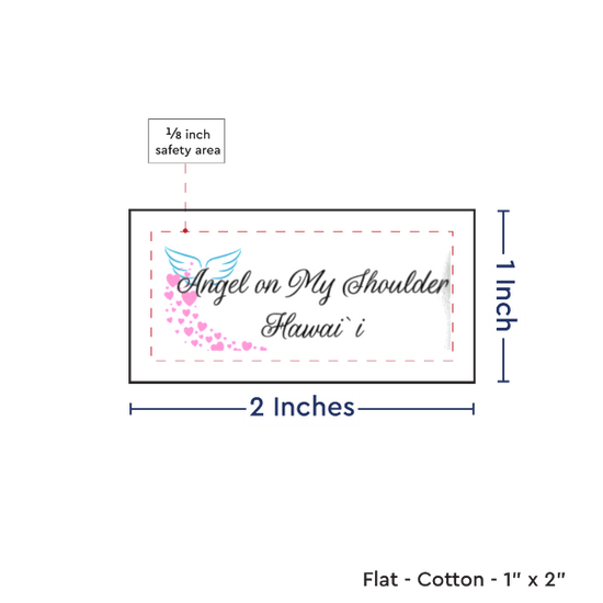 PPLR_HIDDEN_PRODUCT Print your Logo or Image on FLAT Cotton Tags