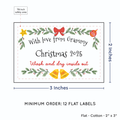 PPLR_HIDDEN_PRODUCT Holiday Bells (2"x3" Cotton - 12 labels/set)