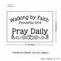 PPLR_HIDDEN_PRODUCT Double Heart Border (2"x3" Cotton - 12 labels/set)