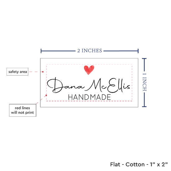 PPLR_HIDDEN_PRODUCT Simple Heart (2"x1"-Cotton)