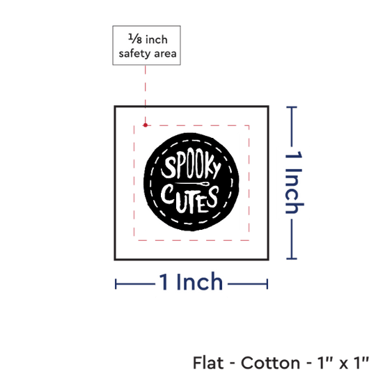 PPLR_HIDDEN_PRODUCT Print your Logo or Image on FLAT Cotton Tags