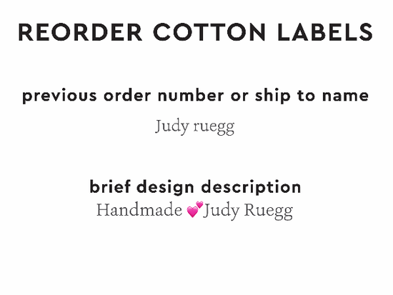 PPLR_HIDDEN_PRODUCT Reorder Previous Label Design - COTTON