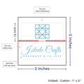 PPLR_HIDDEN_PRODUCT Print Your Logo or Image on FOLDED Cotton Tags