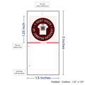 PPLR_HIDDEN_PRODUCT Print Your Logo or Image on FOLDED Cotton Tags