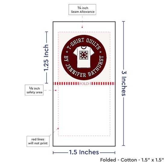 PPLR_HIDDEN_PRODUCT Print Your Logo or Image on FOLDED Cotton Tags