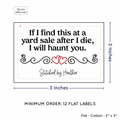 PPLR_HIDDEN_PRODUCT Double Heart Quote (2"x3" Cotton - 12 labels/set)