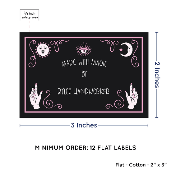 PPLR_HIDDEN_PRODUCT Spirit Board (2"x3" Cotton - 12 labels/set)