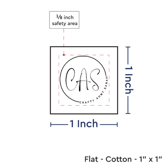 PPLR_HIDDEN_PRODUCT Print your Logo or Image on FLAT Cotton Tags