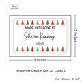 PPLR_HIDDEN_PRODUCT Christmas Trees (2"x3" Cotton - 12 labels/set)