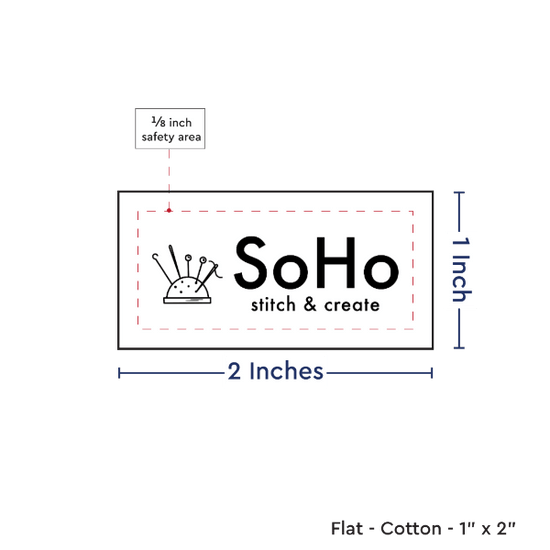 PPLR_HIDDEN_PRODUCT Print your Logo or Image on FLAT Cotton Tags