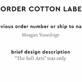 PPLR_HIDDEN_PRODUCT Reorder Previous Label Design - COTTON