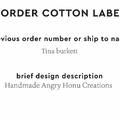PPLR_HIDDEN_PRODUCT Reorder Previous Label Design - COTTON