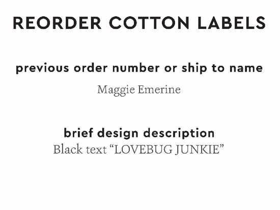 PPLR_HIDDEN_PRODUCT Reorder Previous Label Design - COTTON