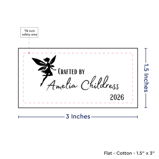 PPLR_HIDDEN_PRODUCT Print your Logo or Image on FLAT Cotton Tags