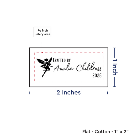 PPLR_HIDDEN_PRODUCT Print your Logo or Image on FLAT Cotton Tags