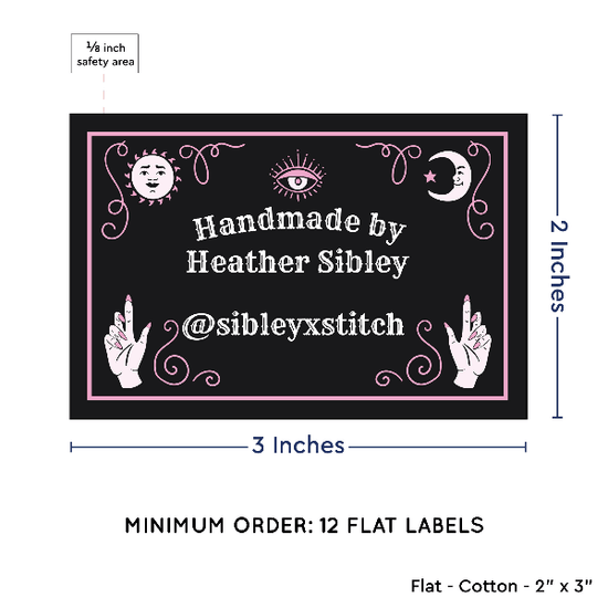 PPLR_HIDDEN_PRODUCT Spirit Board (2"x3" Cotton - 12 labels/set)