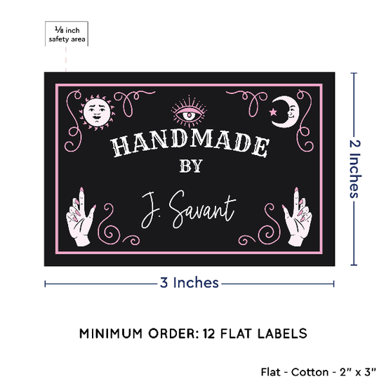 PPLR_HIDDEN_PRODUCT Spirit Board (2"x3" Cotton - 12 labels/set)