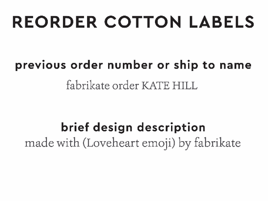 PPLR_HIDDEN_PRODUCT Reorder Previous Label Design - COTTON