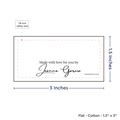 PPLR_HIDDEN_PRODUCT Print your Logo or Image on FLAT Cotton Tags
