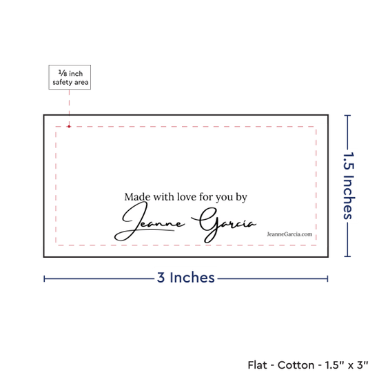 PPLR_HIDDEN_PRODUCT Print your Logo or Image on FLAT Cotton Tags