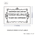 PPLR_HIDDEN_PRODUCT Swirl Accent Border (2"x3" Cotton - 12 labels/set)