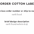 PPLR_HIDDEN_PRODUCT Reorder Previous Label Design - COTTON