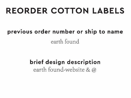 PPLR_HIDDEN_PRODUCT Reorder Previous Label Design - COTTON