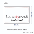 PPLR_HIDDEN_PRODUCT Double Heart Quote (2"x3" Cotton - 12 labels/set)