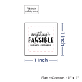 PPLR_HIDDEN_PRODUCT Print your Logo or Image on FLAT Cotton Tags