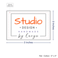 PPLR_HIDDEN_PRODUCT Print your Logo or Image on FLAT Cotton Tags