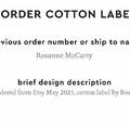 PPLR_HIDDEN_PRODUCT Reorder Previous Label Design - COTTON