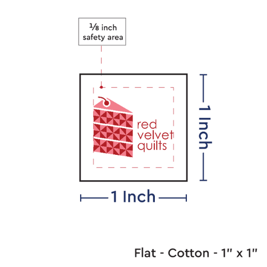 PPLR_HIDDEN_PRODUCT Print your Logo or Image on FLAT Cotton Tags