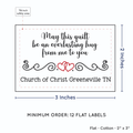 PPLR_HIDDEN_PRODUCT Double Heart Quote (2"x3" Cotton - 12 labels/set)